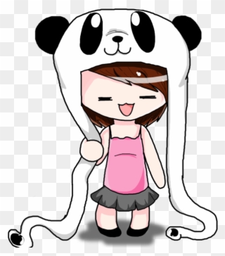 894 X 894 3 0 - Chibi Drawing Panda Hat Clipart