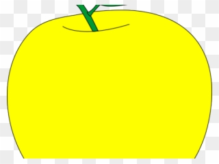 Apple Clipart Yellow - Granny Smith - Png Download