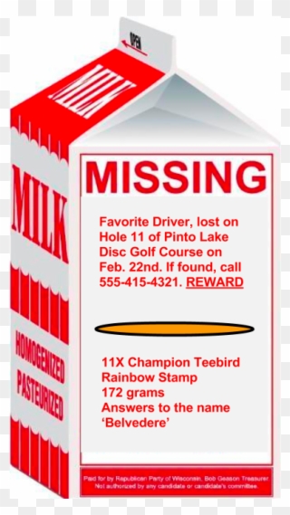 960 X 720 7 - Missing Milk Carton Template Clipart