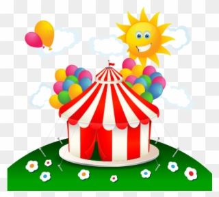 Circus Tent Free Vector And Png - Free Circus Pngs Clipart
