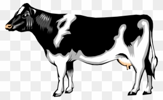 Vector Illustration Of Farm Agriculture Livestock Animal - Eagles Vs Cowboys Funny Clipart