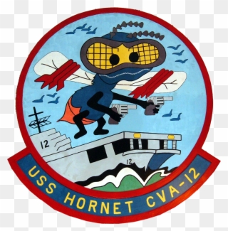 Uss Hornet Insignia, 1953 - Emblem Clipart