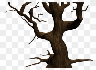 Texturing The Trees - Illustration Clipart