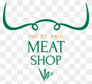 Meat Shop Logo Main Color - St Paul Meat Shop Clipart
