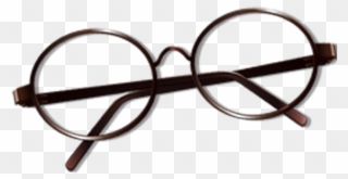 Icon Eye Round Glasses Free Transparent Image Hq Clipart - Harry Potter Glasses Png