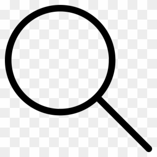 Rounded Magnifying Glass Comments - Search Icon Small Png Clipart