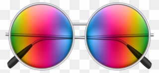 Download Colorful Sunglasses Clipart Png Photo - Round Sunglasses Png Transparent Png