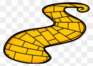 Follow The Yellow Brick Road Png Clipart
