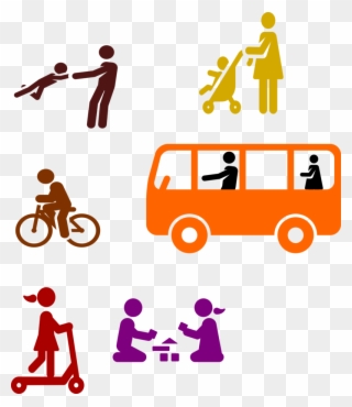 National Wide Summer Tour U20 - Bus Picto Clipart