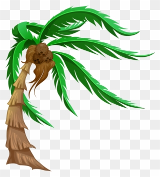 Island Tree Cartoon Clipart