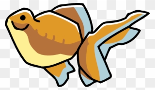 Goldfish Png, Download Png Image With Transparent Background, - Fish In Scribblenauts Remix Clipart