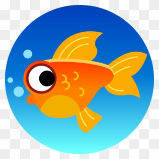 Fish Time App Icon - Goldfish Clipart