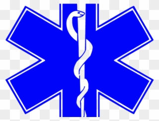 Doctor Symbol Clipart Hospital - Star Of Life Sticker - Png Download