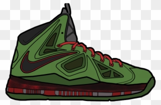 Nike Clipart Lebron Shoe - Dibujos De Zapatos Lebron - Png Download