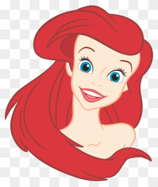 Disney Princess Ariel Face Clipart