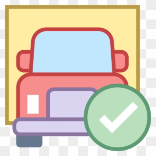 Checked Truck Icon - Gate & Weighbridge Icon Clipart
