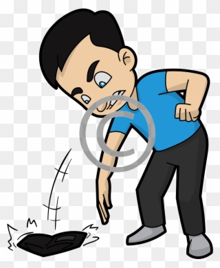 Men Without Money - Angry Cartoon Man Clipart
