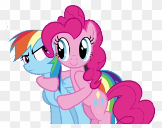 Uploaded - Rarity And Pinkie Pie Clipart