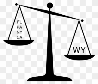 Uneven Scale Of Justice Clipart