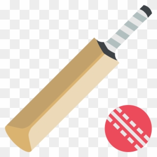 Open - Cricket Bat Icon Png Clipart