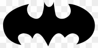 Bat With Open Wings Logo Variant Comments - Batman Symbol Clipart