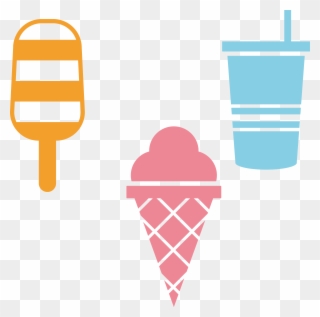 Ice Cream Cone Street Food Ice Pop - ไอ ติ ม Png Clipart