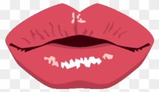 Kissing Clipart Puckered Lip - Illustration - Png Download
