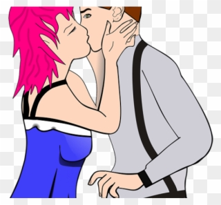 Kisses Clipart Smooch - French Kiss Kaise Hota - Png Download