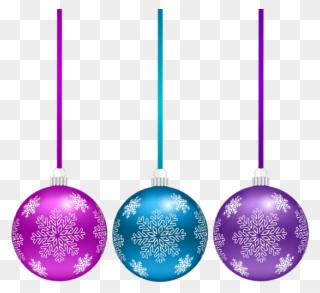 Free Png Christmas Ball With Snowflakes Set Png Png - Clip Art Transparent Png