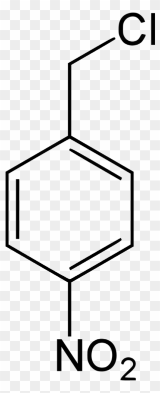 Datei Nitrobenzyl Chloride Svg Chemie Schule - 4 Bromobenzaldehyde Clipart