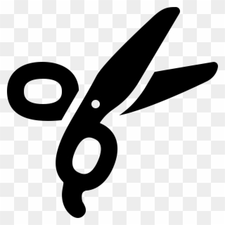 Eye Pencil And In Color - Black Scissors Logo Clipart