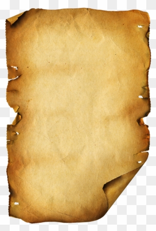 Old Scroll Paper Template 61982 - Papel Antigo Pergaminho Png Clipart
