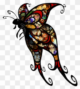 Butterfly Collage Clipart