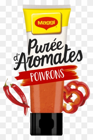 Purée D'aromates Poivrons - Maggi Clipart