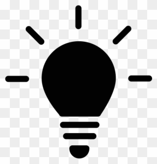 Develop The Student's Business Skills And Sense Of - Incandescent Light Bulb Clipart