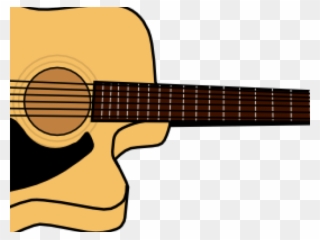 Acoustic Guitar Clipart Gitara - Acoustic Guitar Clip Art - Png Download