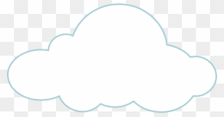 Cloud White Weather - White Cloud Vector Png Clipart