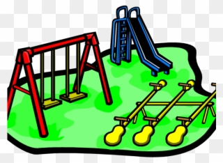 Park Clipart School Playground - Clip Art Playground - Png Download