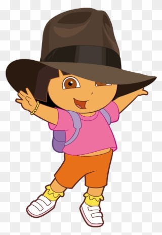 Index Of Images Humor Fedora - Dora The Explorer Hat Clipart