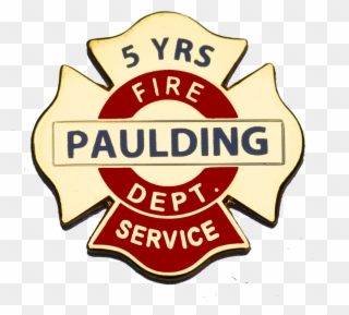 Paulding County Fire Dept - Label Clipart