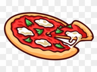 Italian Clipart Pizza - Pizza Cartoon Transparent Background - Png Download