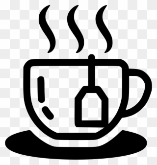 Tea Cup Hot Comments - Emblem Clipart