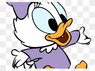 Baby Animal Clipart Disney - Baby Daisy Duck Png Transparent