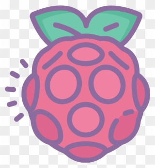 Raspberry Pi Icon - Circle Clipart