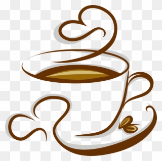 Coffee Cappuccino Espresso Tea Cafe - Coffee Design Art Clipart