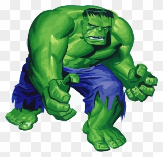 Hulk 1 Avengers - Hulk Vs Jolly Green Giant Clipart