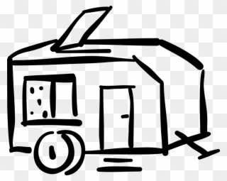 Recreational Vehicle Camping Camper Image Illustration - Summary For When Zachary Beaver Came To Town Clipart
