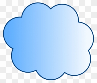 Free Png Download Blue Cloud Png Images Background - Thought Of The Day Clipart Transparent Png
