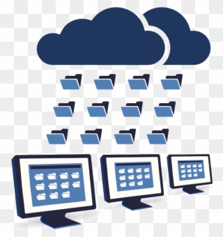Cloud Services Are It Services That Are Delivered To Clipart