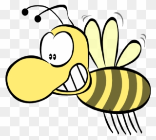 Trophy Clipart Spelling Bee - Cartoon Bee - Png Download